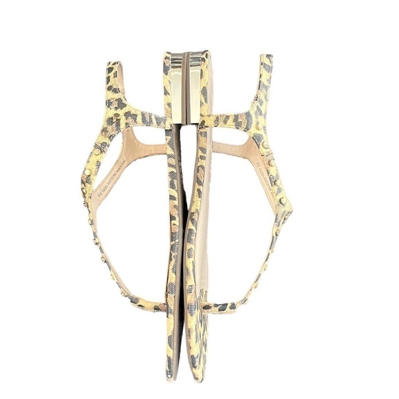 FRANCO Sarto Animal‎ print sandals Size 9 - Picture 1 of 10